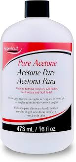 super nail pure acetone 16oz